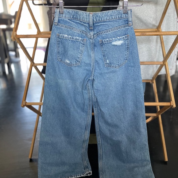 GAP Teen Wide-Stride Denim pant sz 8 & 10 - Picture 2 of 3